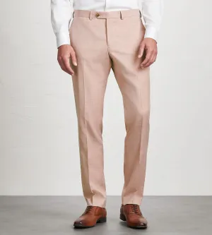 Modern Fit Pale Rose Solid Suit Pants Adaptive Fit