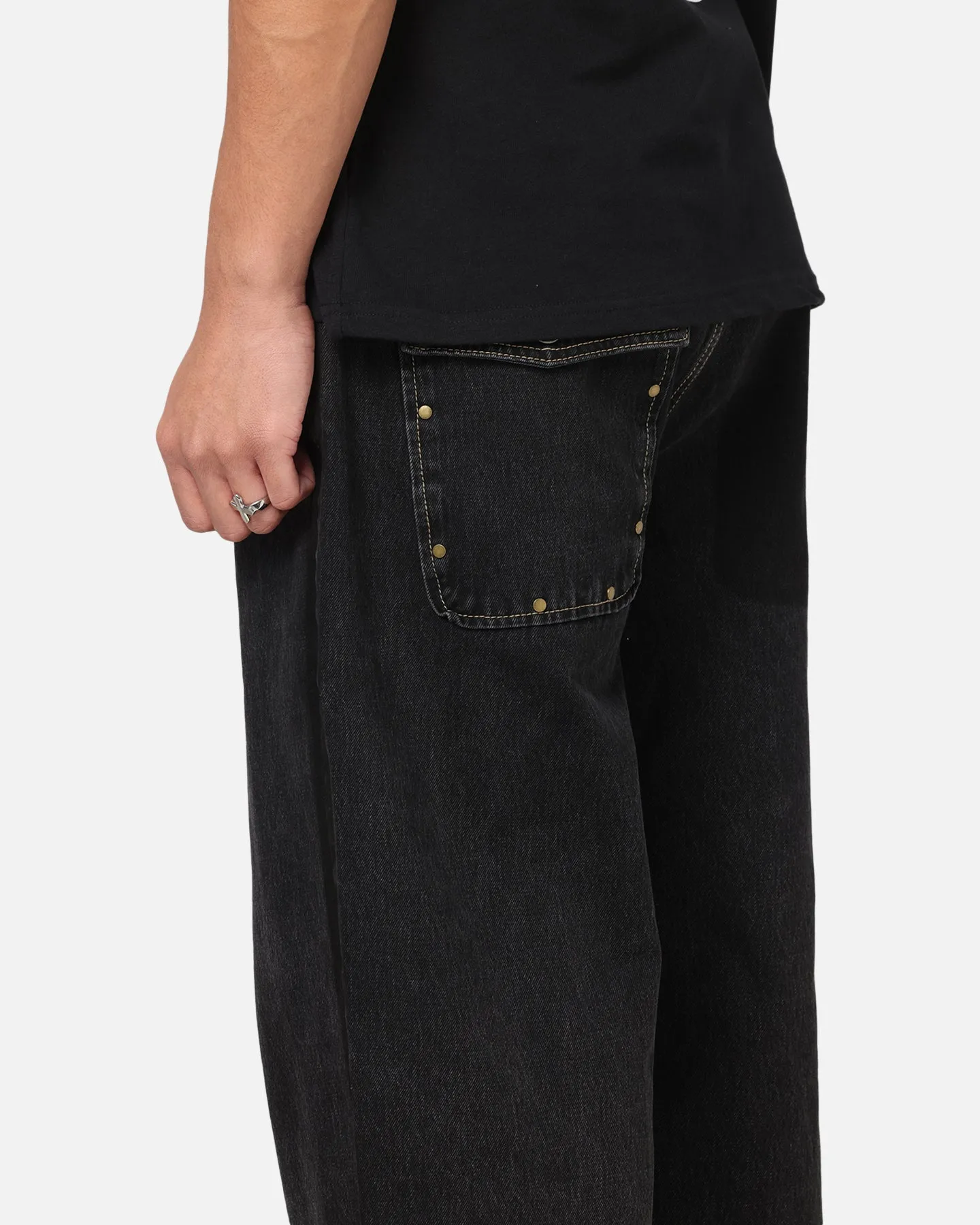 Four Way Stretch Fabric Evening Stroll Stretch Breathable Saint Morta Amplus Rodeo Drive Recon Jeans Black Shadow