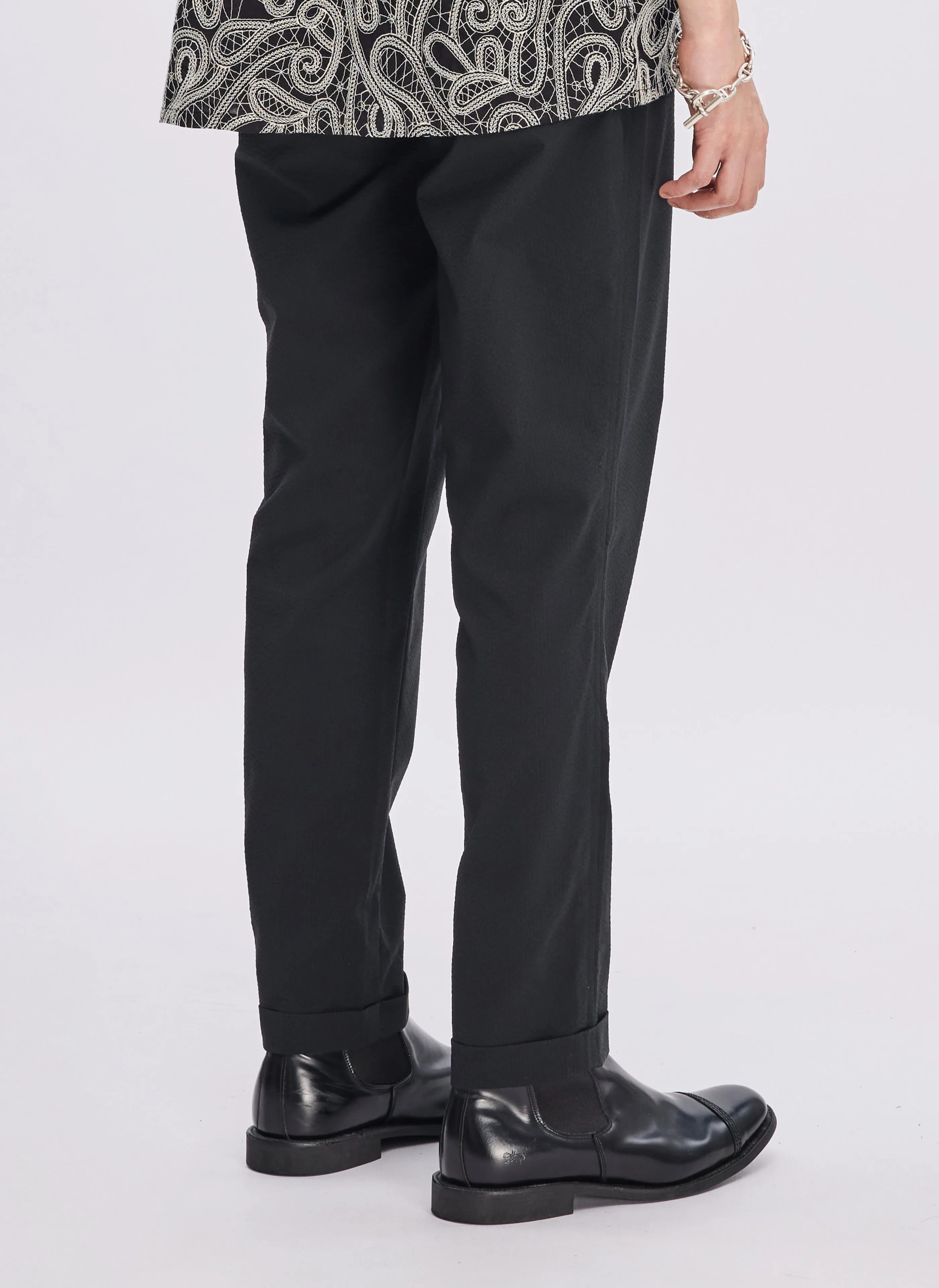 Royal Mode ECO Seersuckers Solotex Ankle Length Slim (P-03)