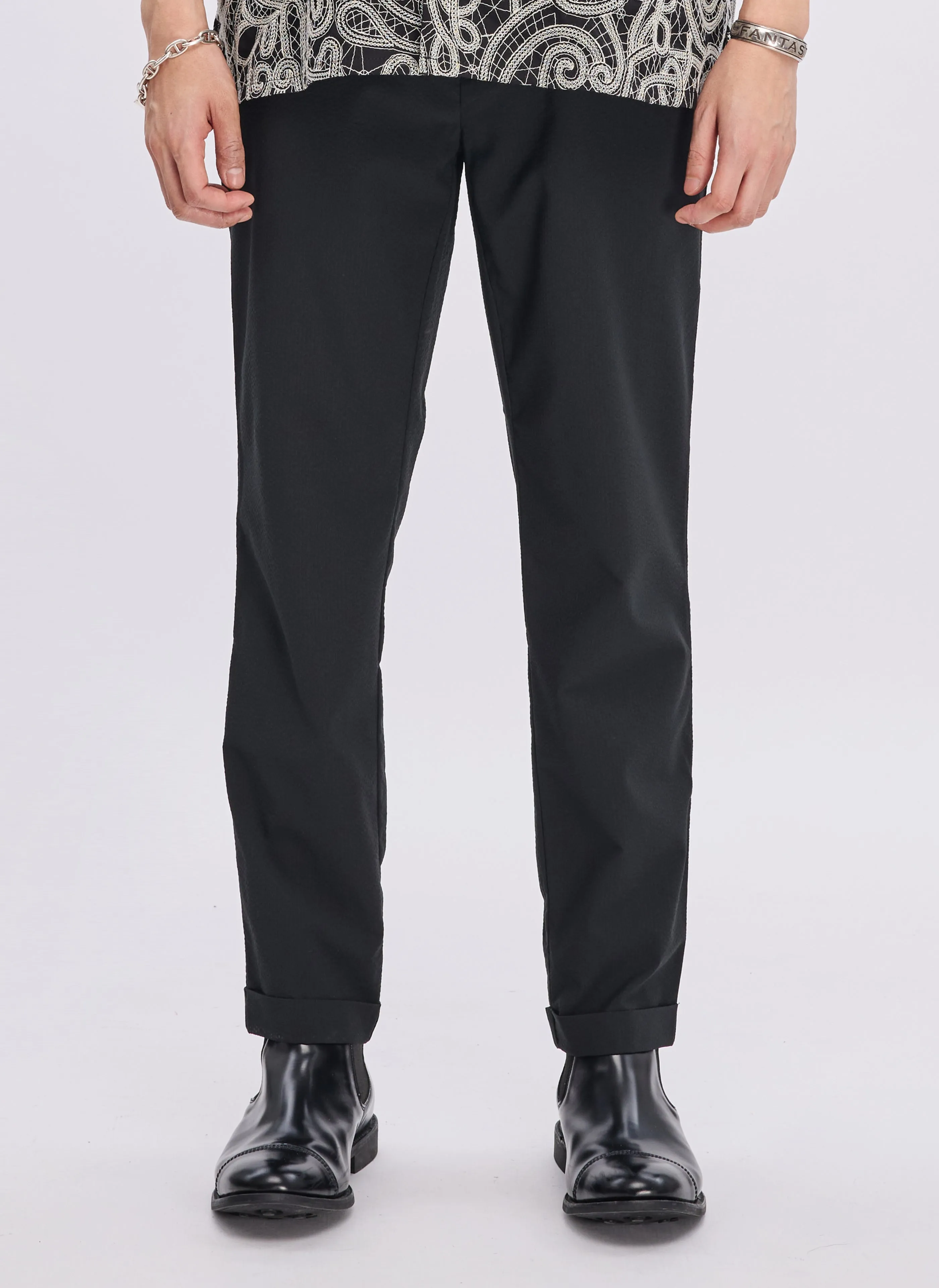 french chic Thermal Insulation ECO Seersuckers Solotex Ankle Length Slim (P-03)
