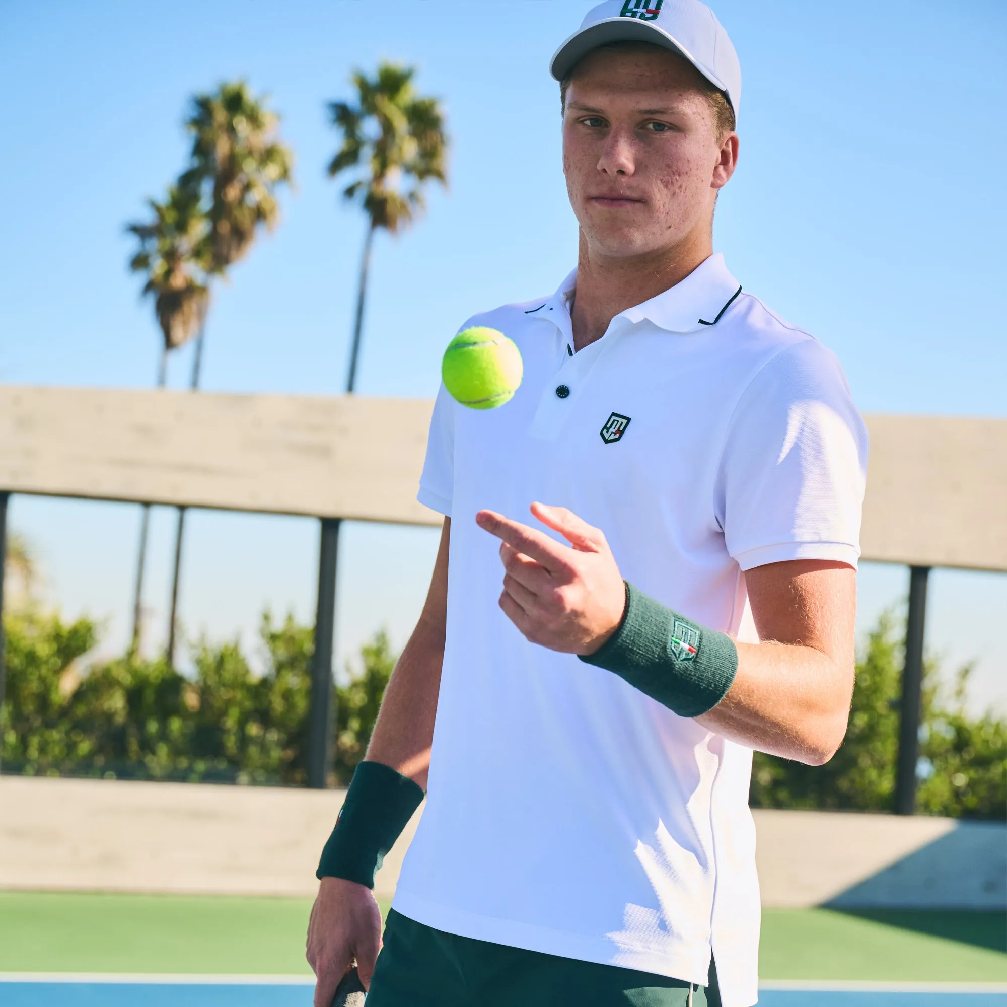 Retro IV Polo - Bianco / Terra Stylish Comfort