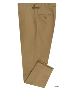 FlameRetardantTreatment Slip Resistant Golden Khaki Twill Dress Pant