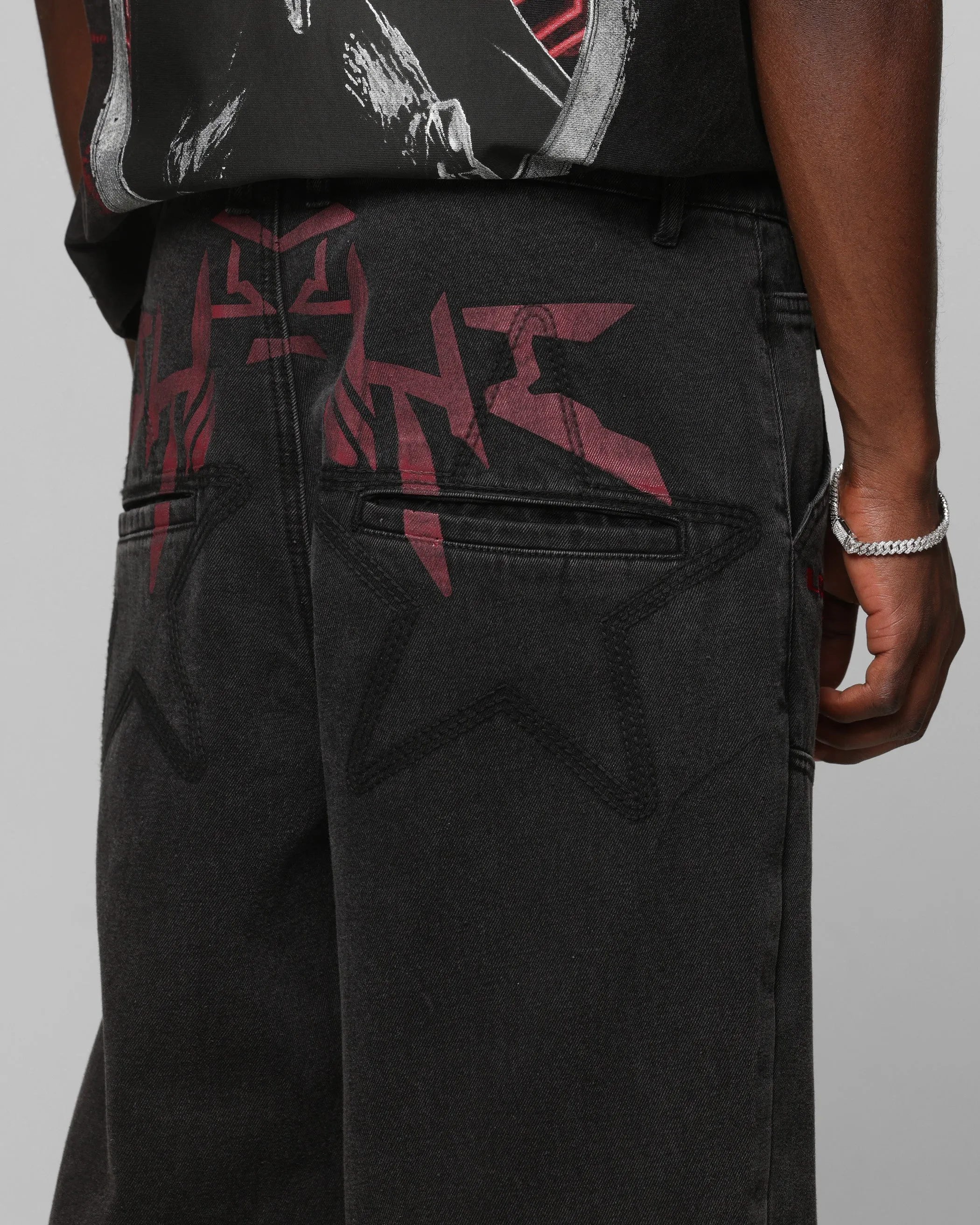 Minimal Fading Loiter Unit Hunter Pants Vintage Black