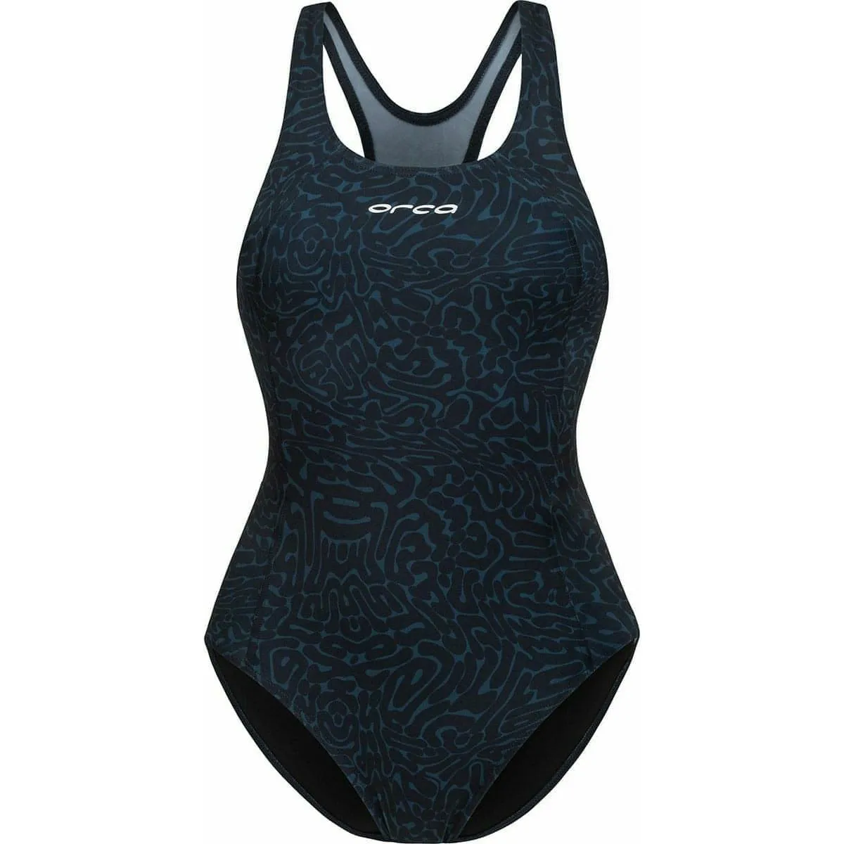 Orca Core Womens Swimsuit - Blue Lightweight Webbing