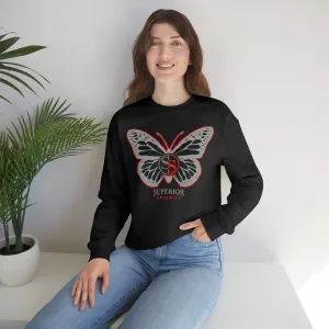 Ladies Sweatshirt Hidden Pocket Compartments