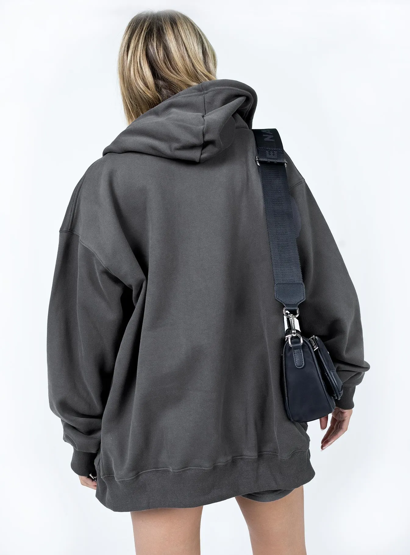 Barclay Track Shorts Slate Grey Creative Glow