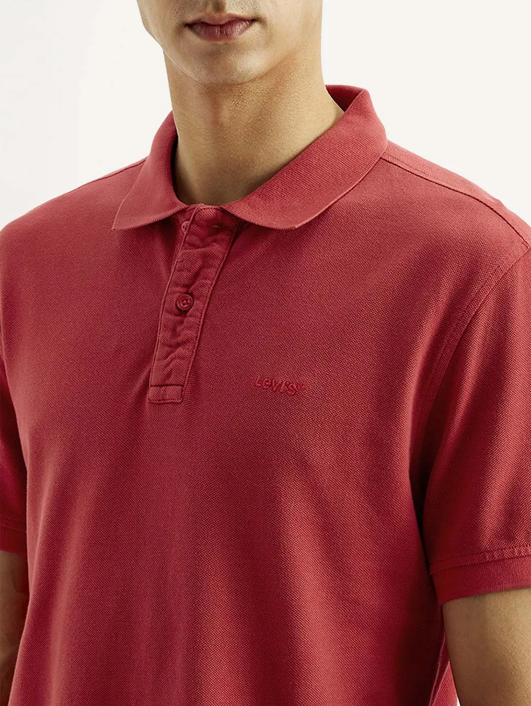 Men's Solid Overdyed Slim Fit Polo T-shirt Breathable Stretch slim fit