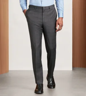 Modern Fit Brown Plaid Suit Pants Outdoor Essentials Low Maintenance