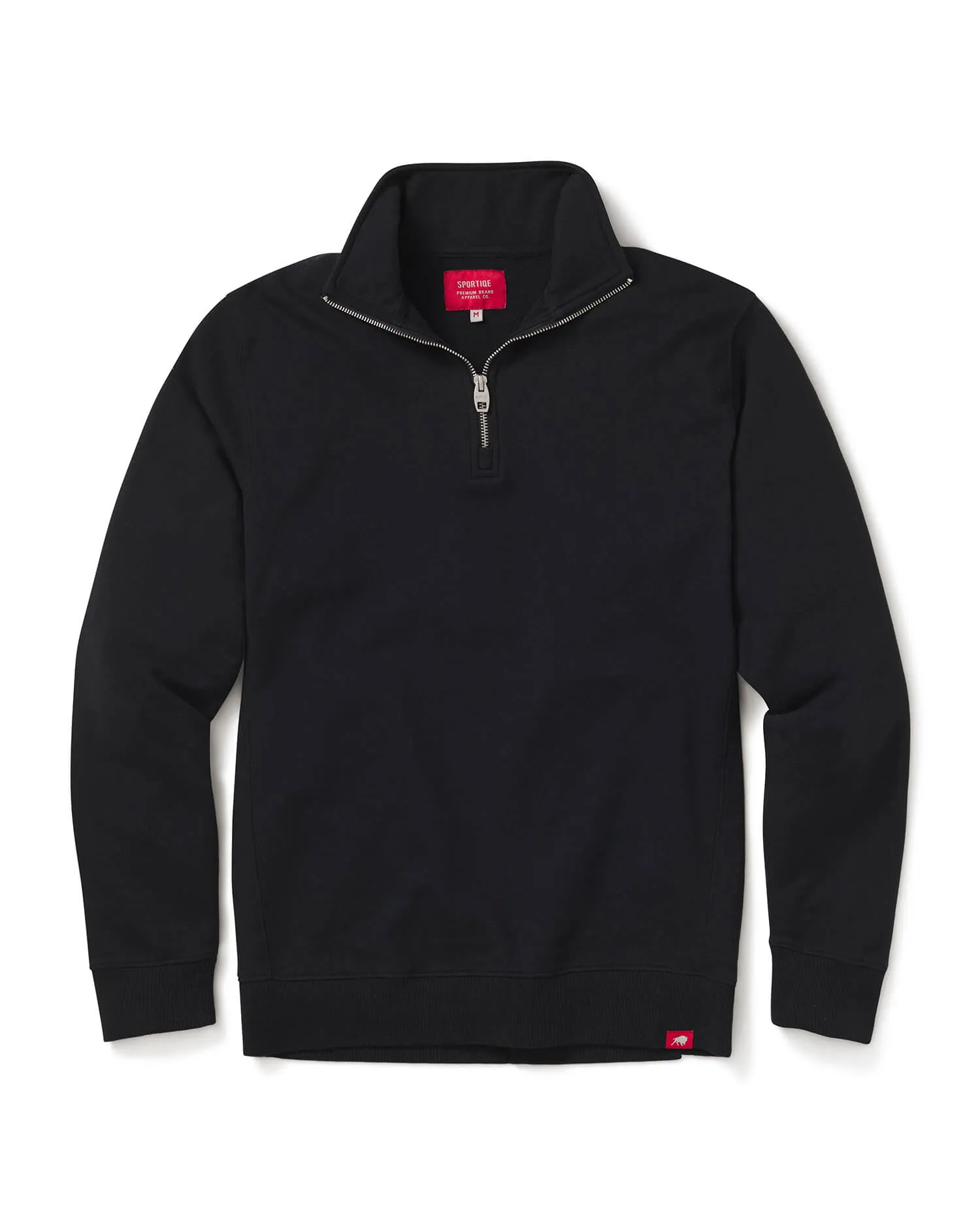 SPORTIQE NAVIGATOR QUARTER ZIP PULLOVER AdjustableHemline AntiStatic Cloth