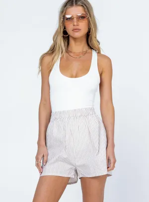 Energy Mood Cold Heart Shorts Beige