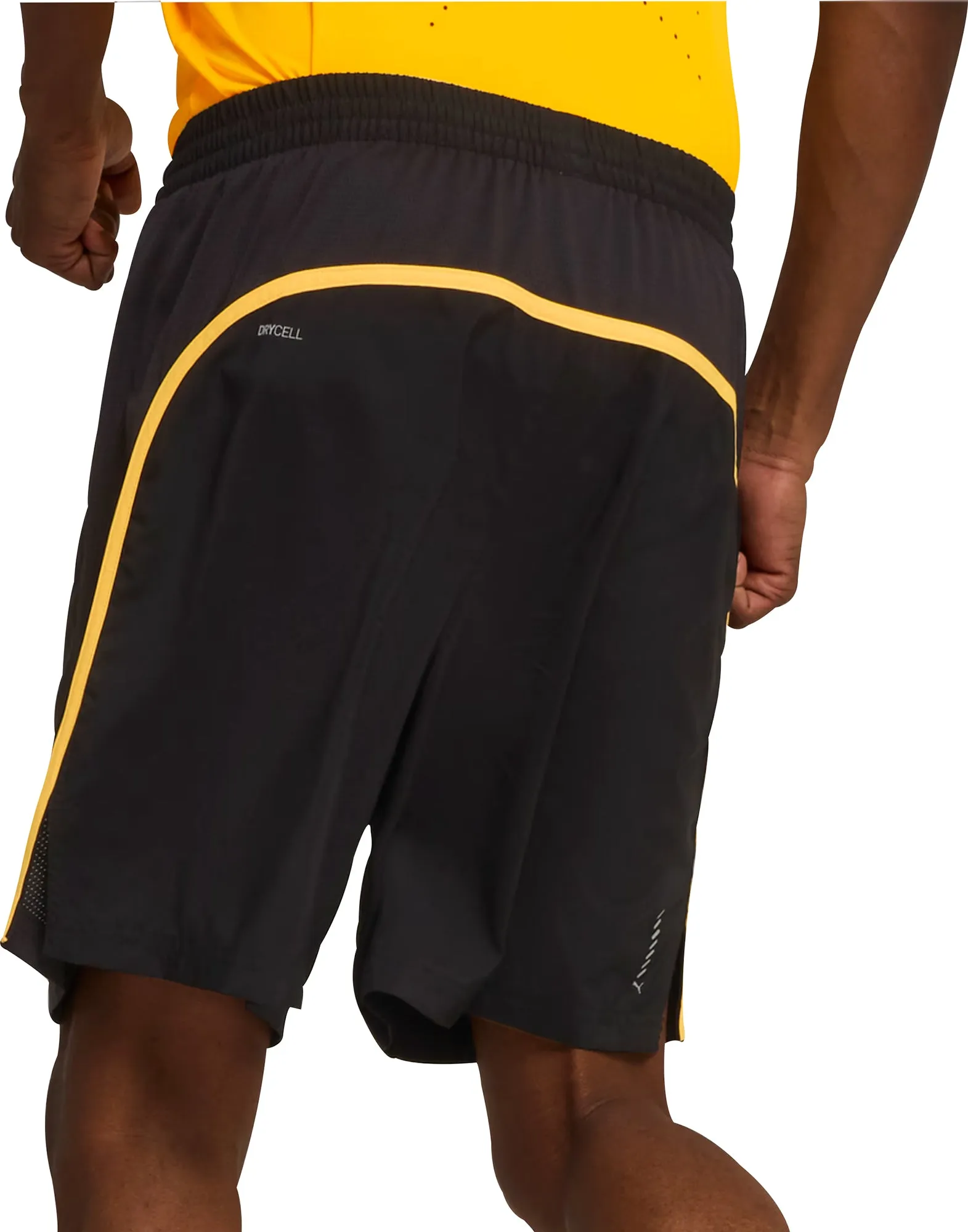 Port Pocket Design Puma Run Favourite Velocity 7 Inch Mens Running Shorts - Black