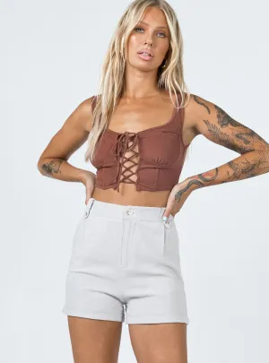 HighElasticity Fiber Jasyra Shorts Grey