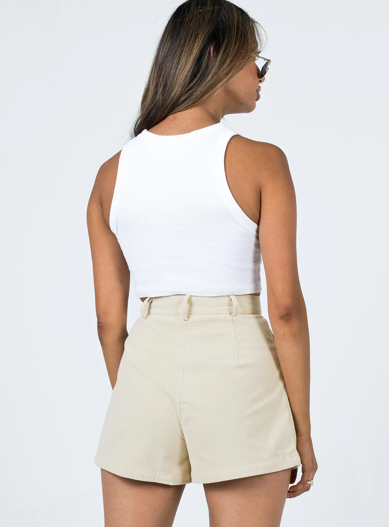 Beauty Glow SustainableProduction Rhanni Shorts Beige
