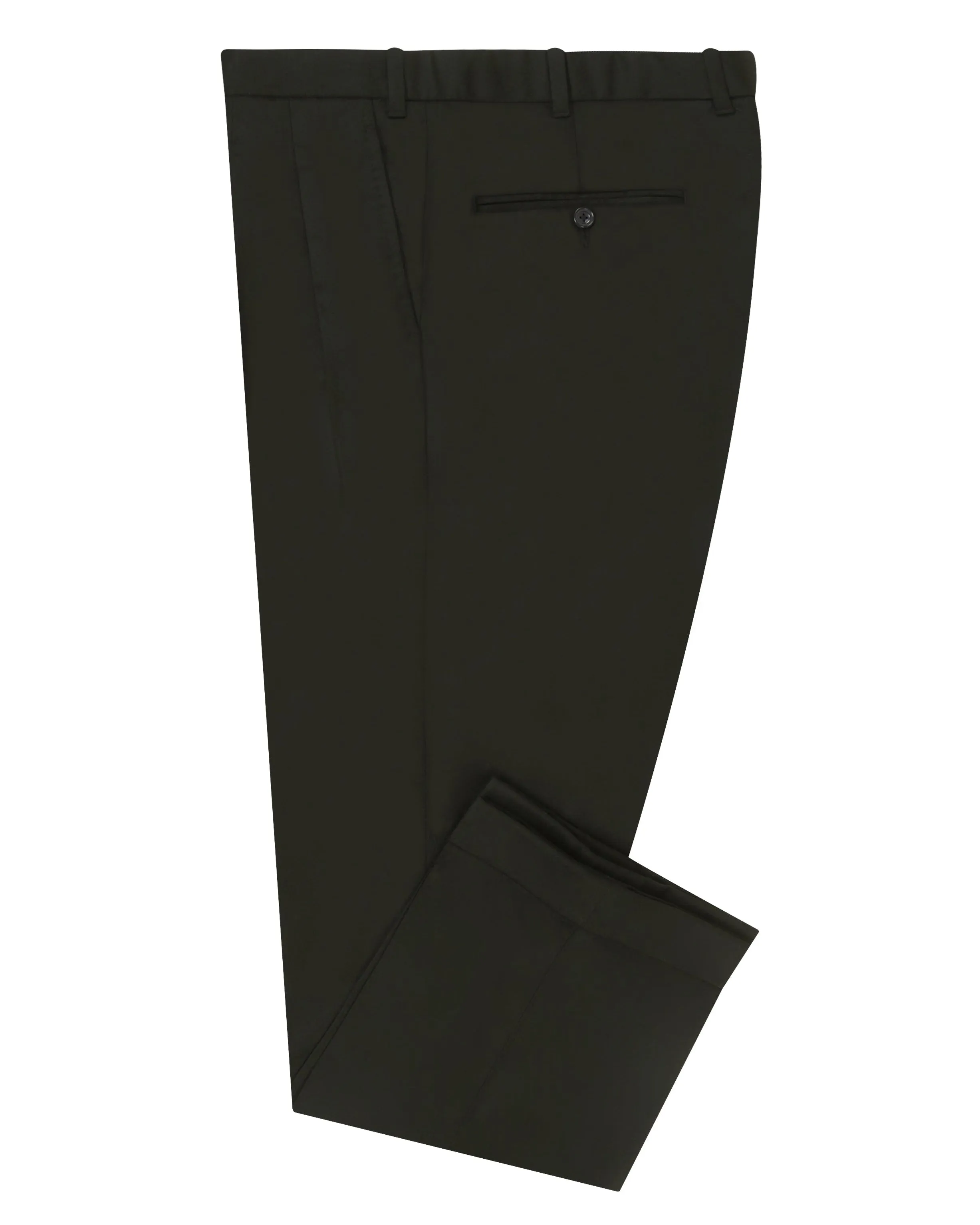 Embroidered Detail Vitale Barberis Canonico - Flannels Dark Green