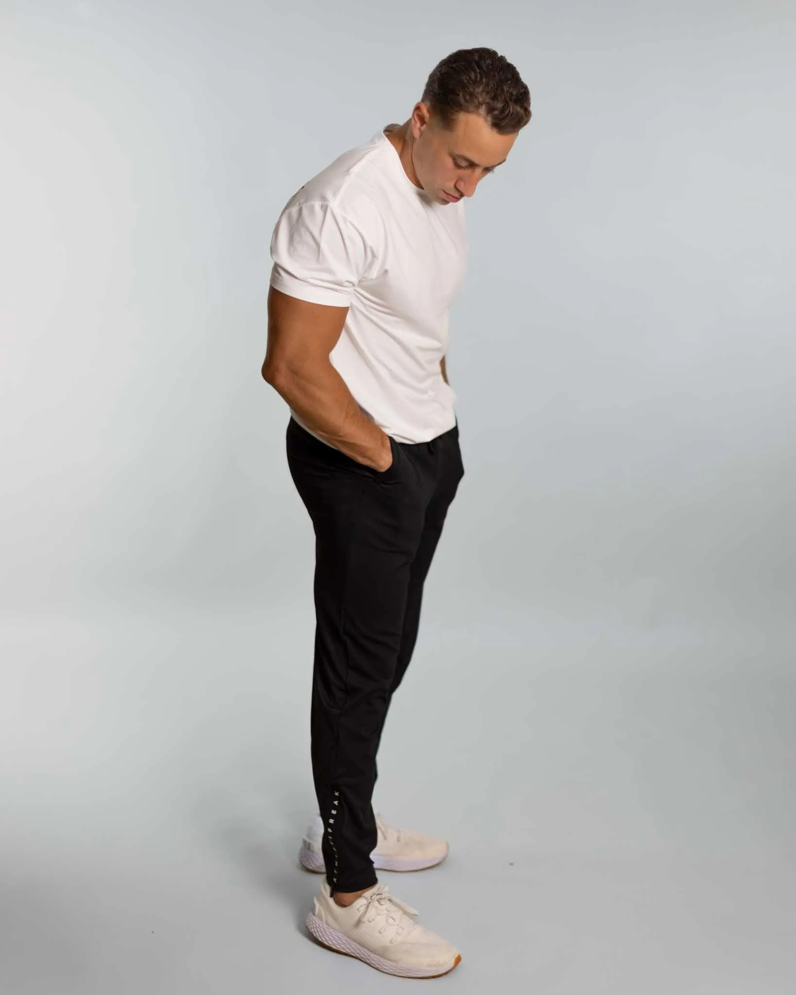 [CORE] Thrive Joggers - Black Cotton comfort Stylish Waistband