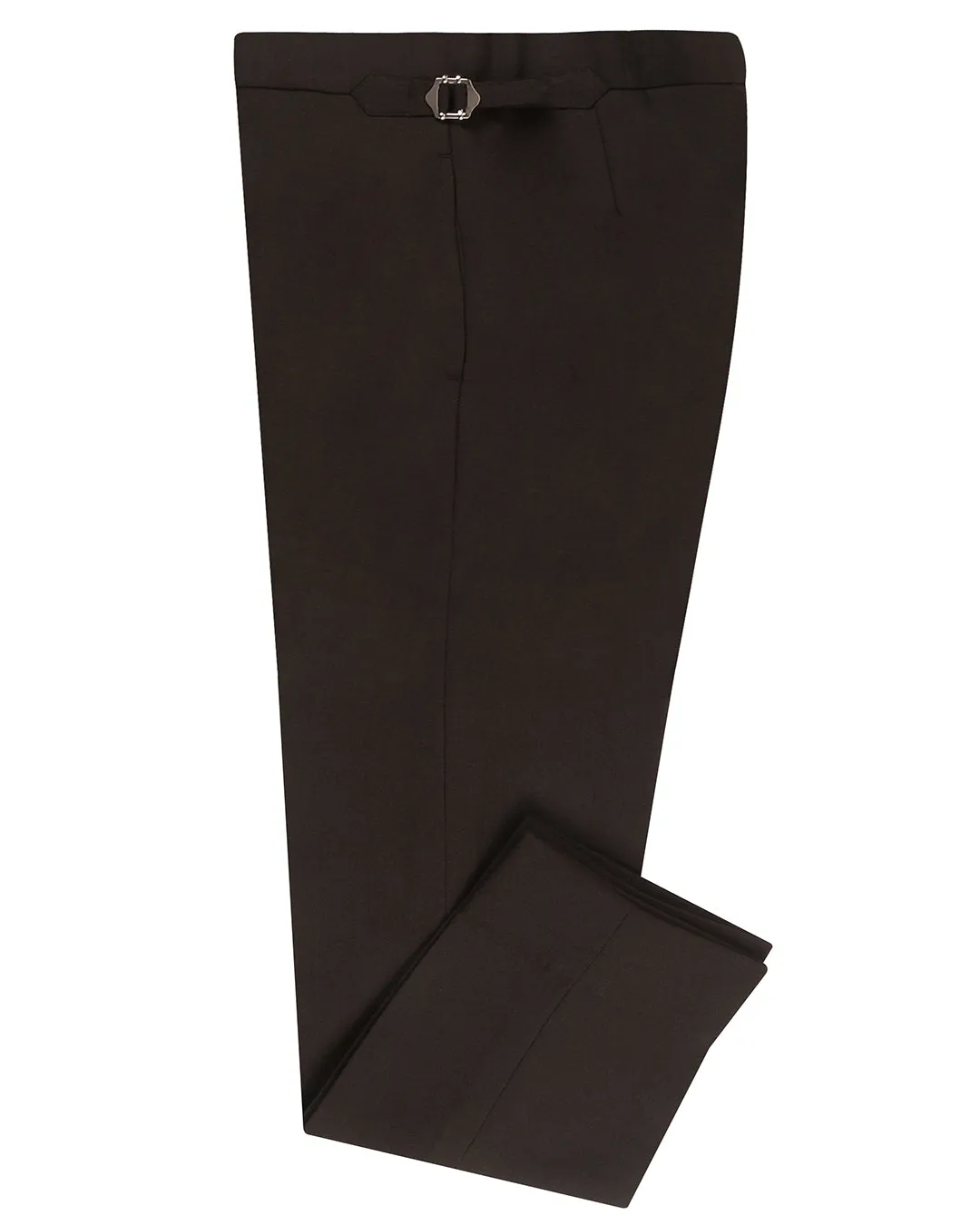 Dugdale Fine Worsted: Dark Brown Plain ComfortFit EasyCareFabric