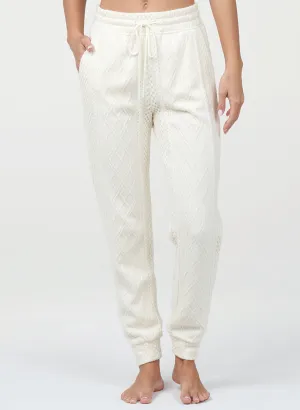 Sweater Knit Jogger Casual Comfort Look