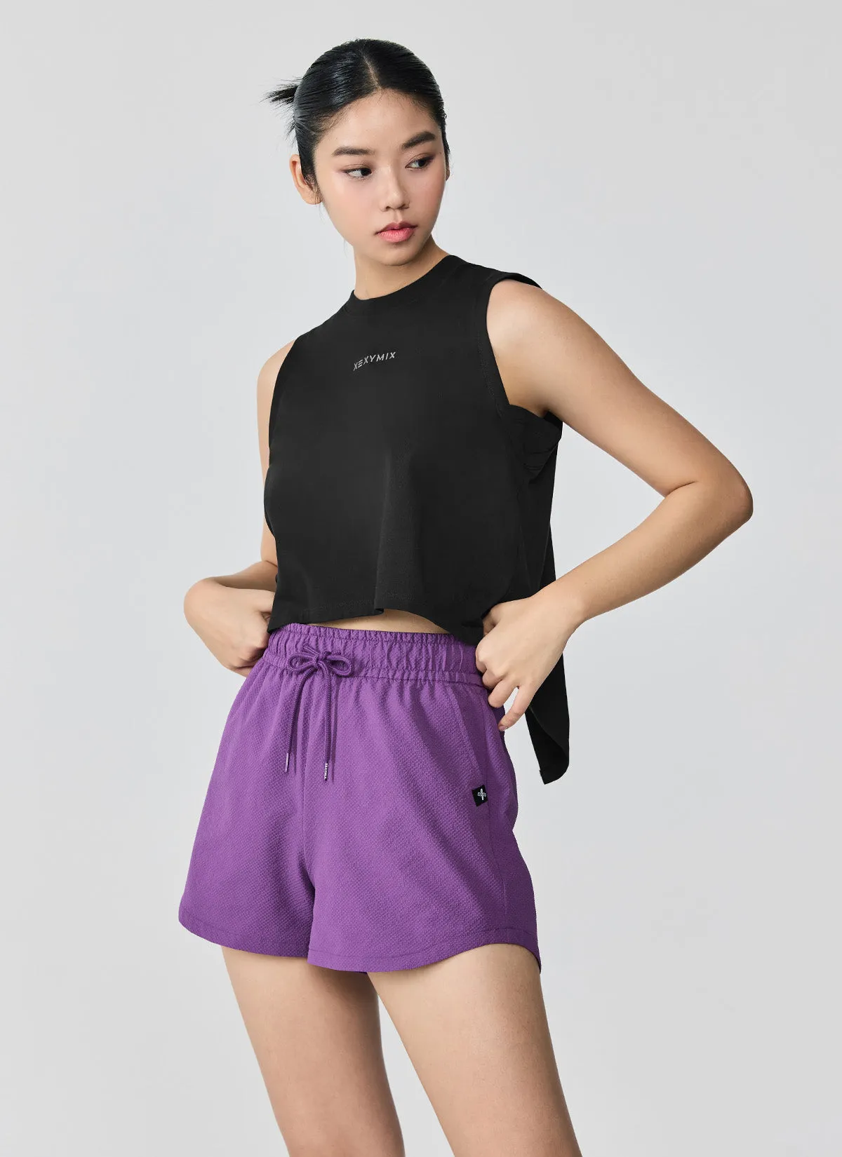 PunctureResistant Fabric Seersucker Round Shorts