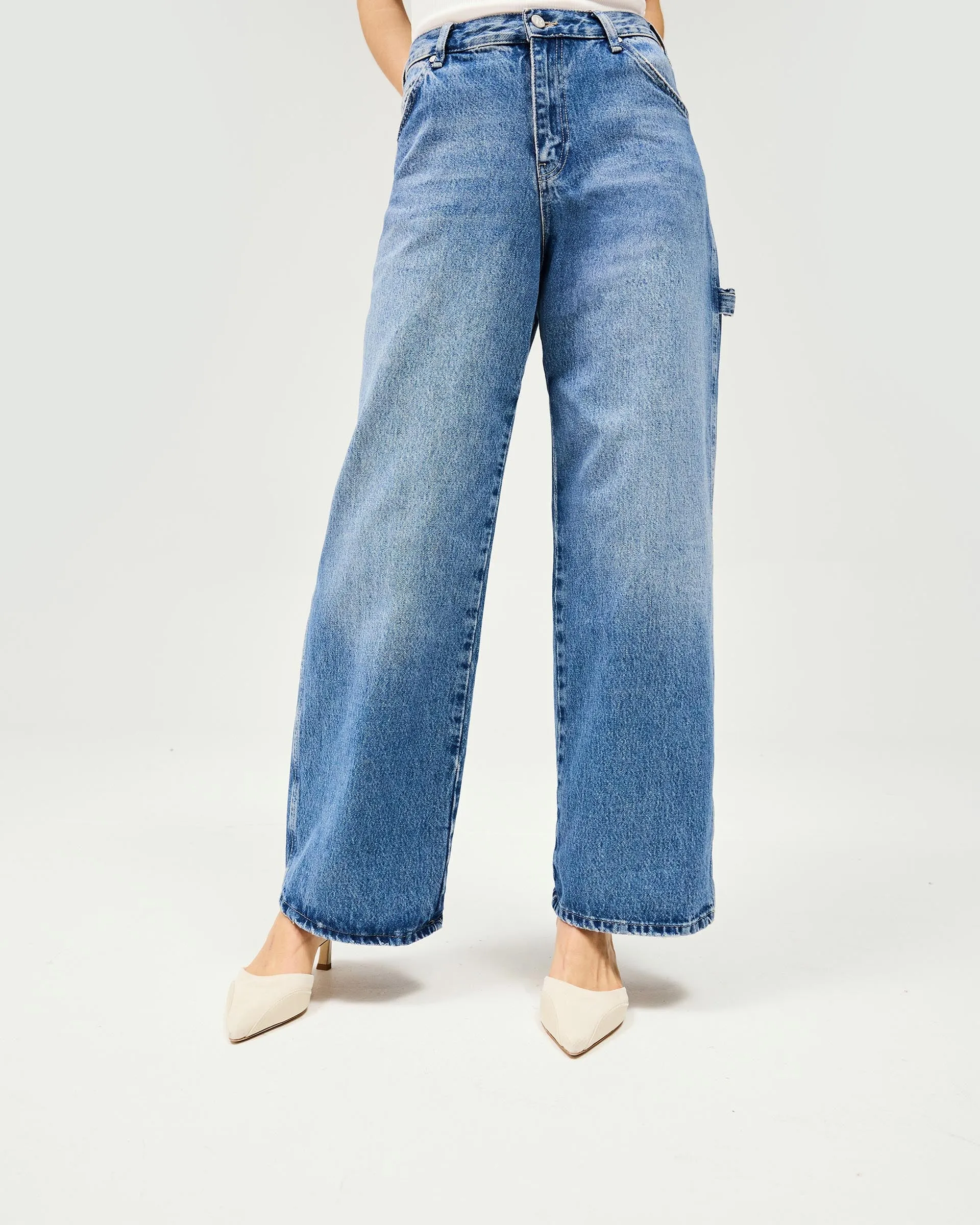 Skater Jean - Washed Blue Quick Dry Technology