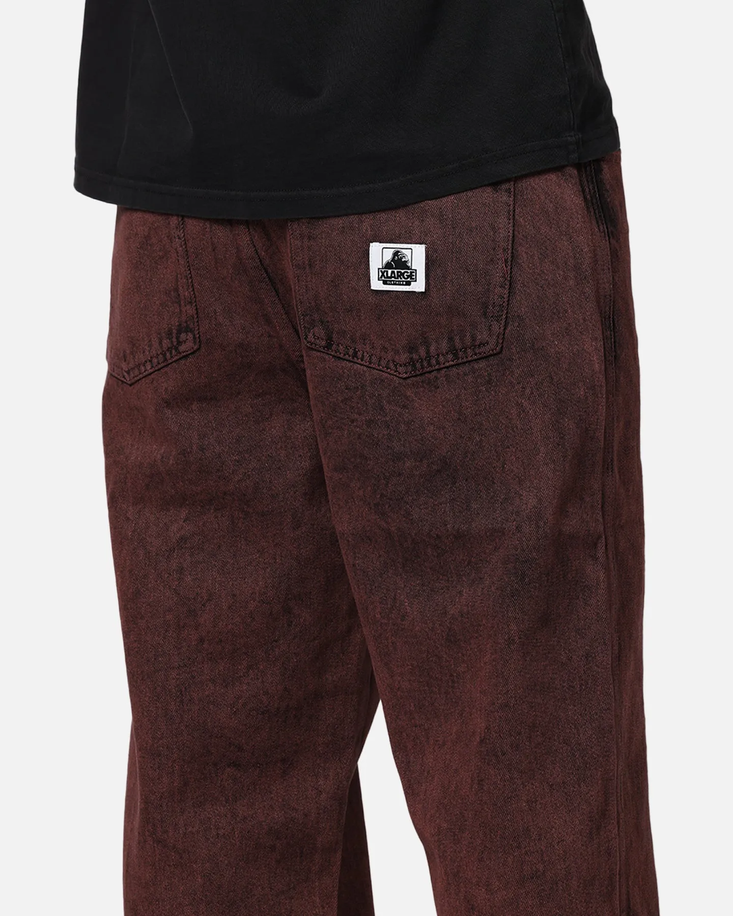 X-Large Bull Denim 91 Pant Burgundy Outfit Essential