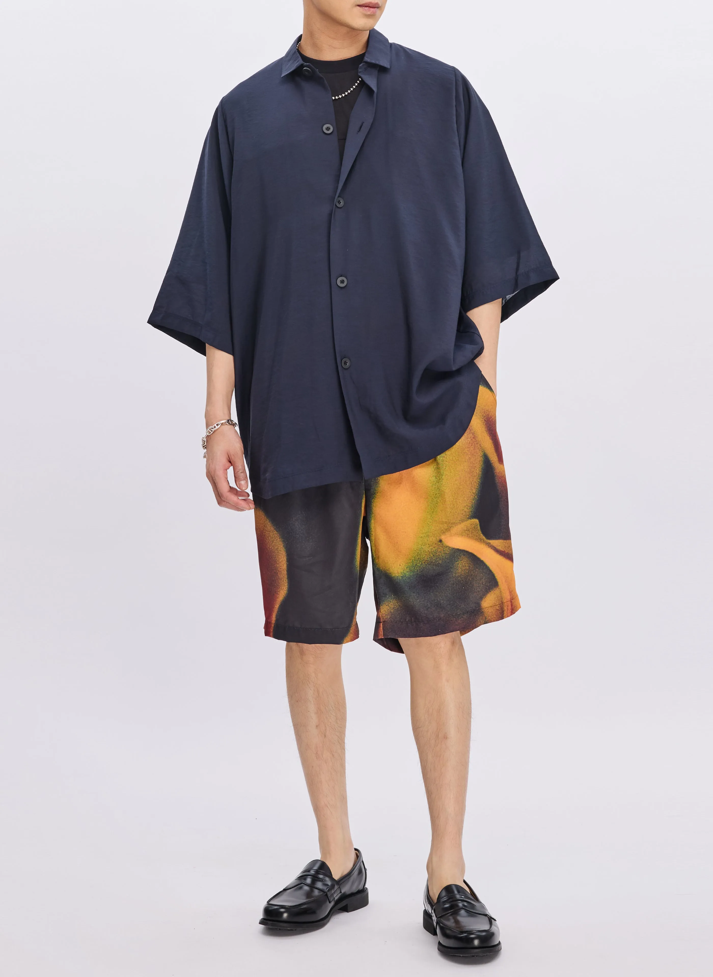 INITIAL x Mika Ninagawa Shorts warm fleece