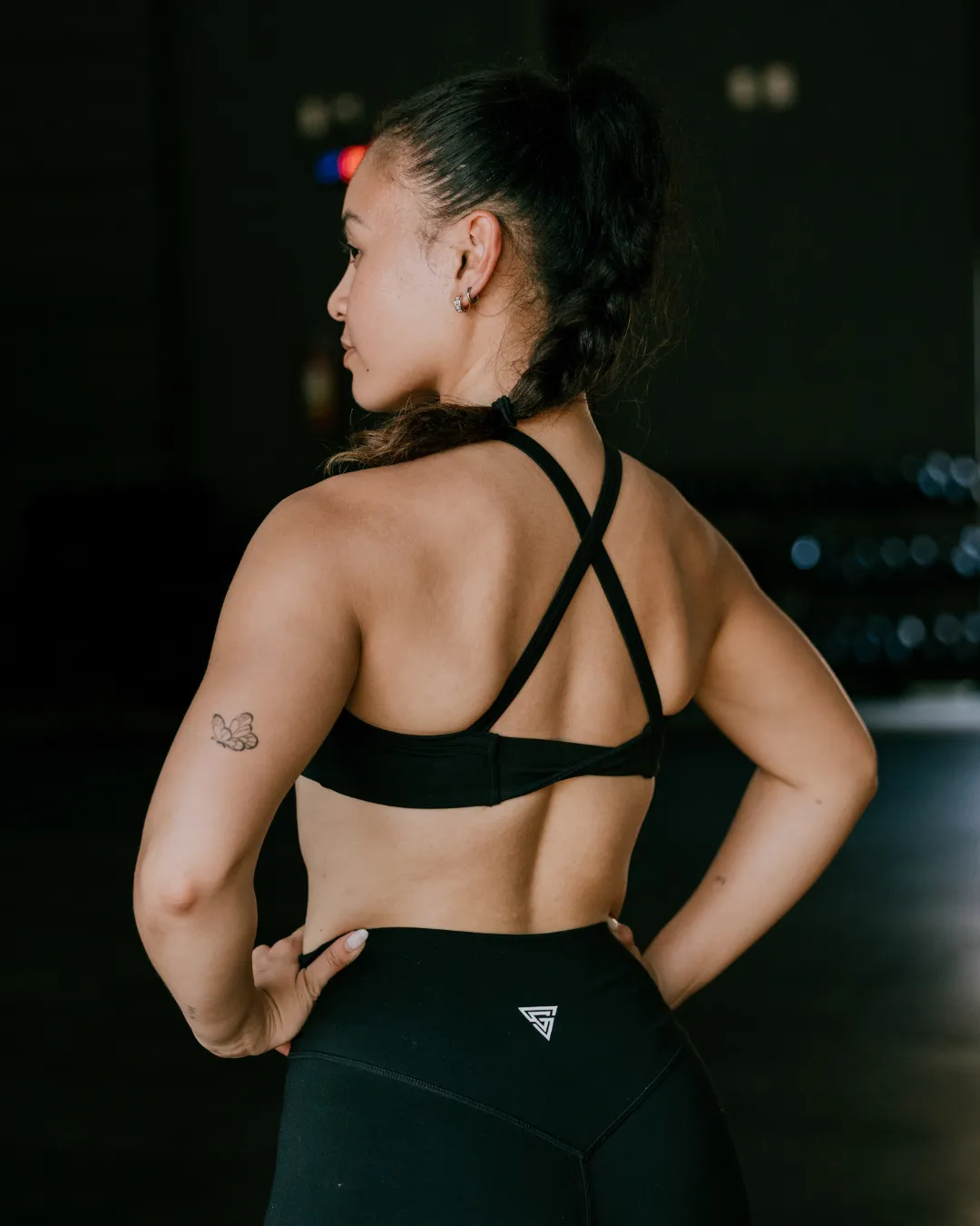 Scoop-Neck Flow Bra Non-Irritating Band