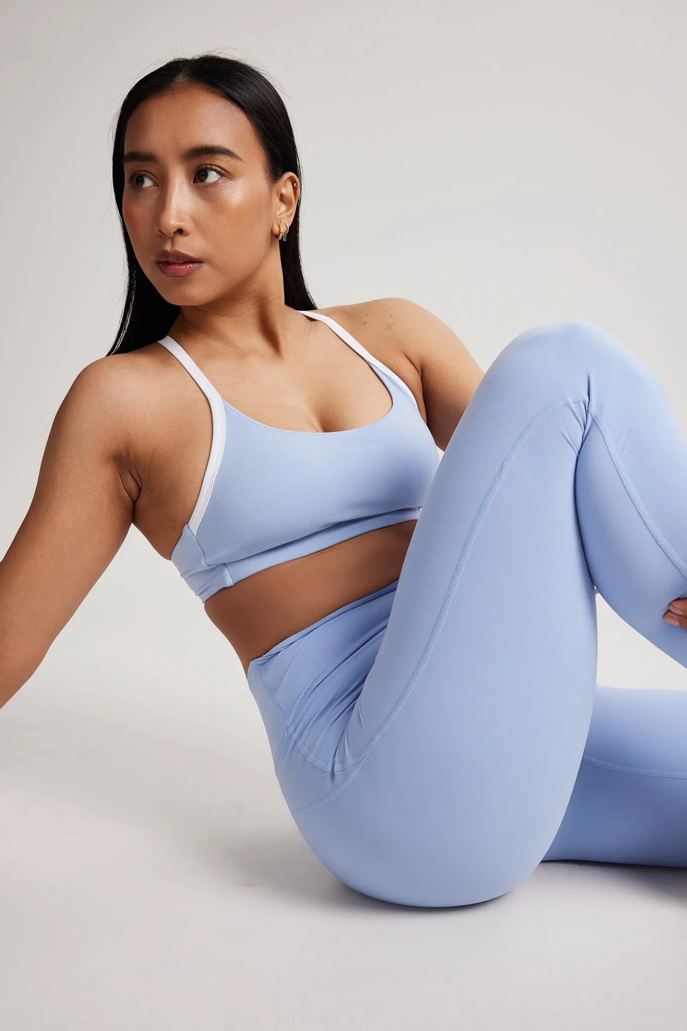 Twist Bra in Moment Zigzag stitching Ergonomic Cut
