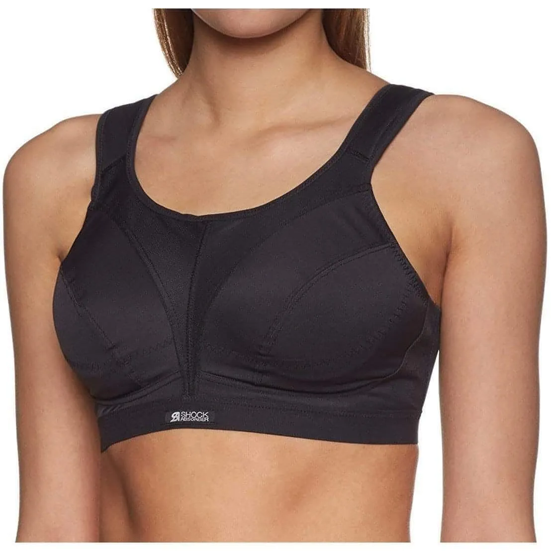 Shock Absorber D  Max Womens Sports Bra - Black All-Day Design