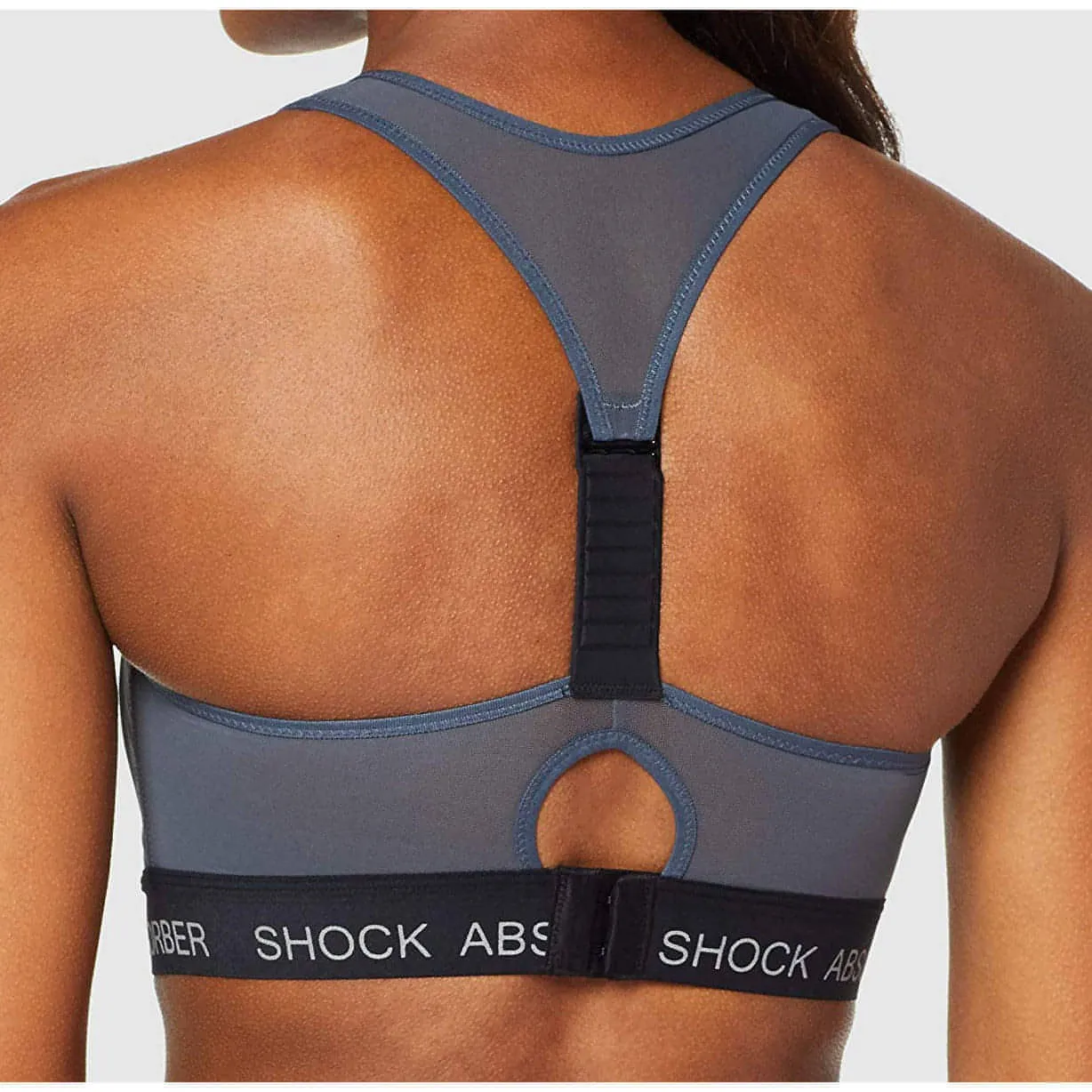 Maternity Comfortable Hold Shock Absorber Infinity Power Womens Sports Bra - Black