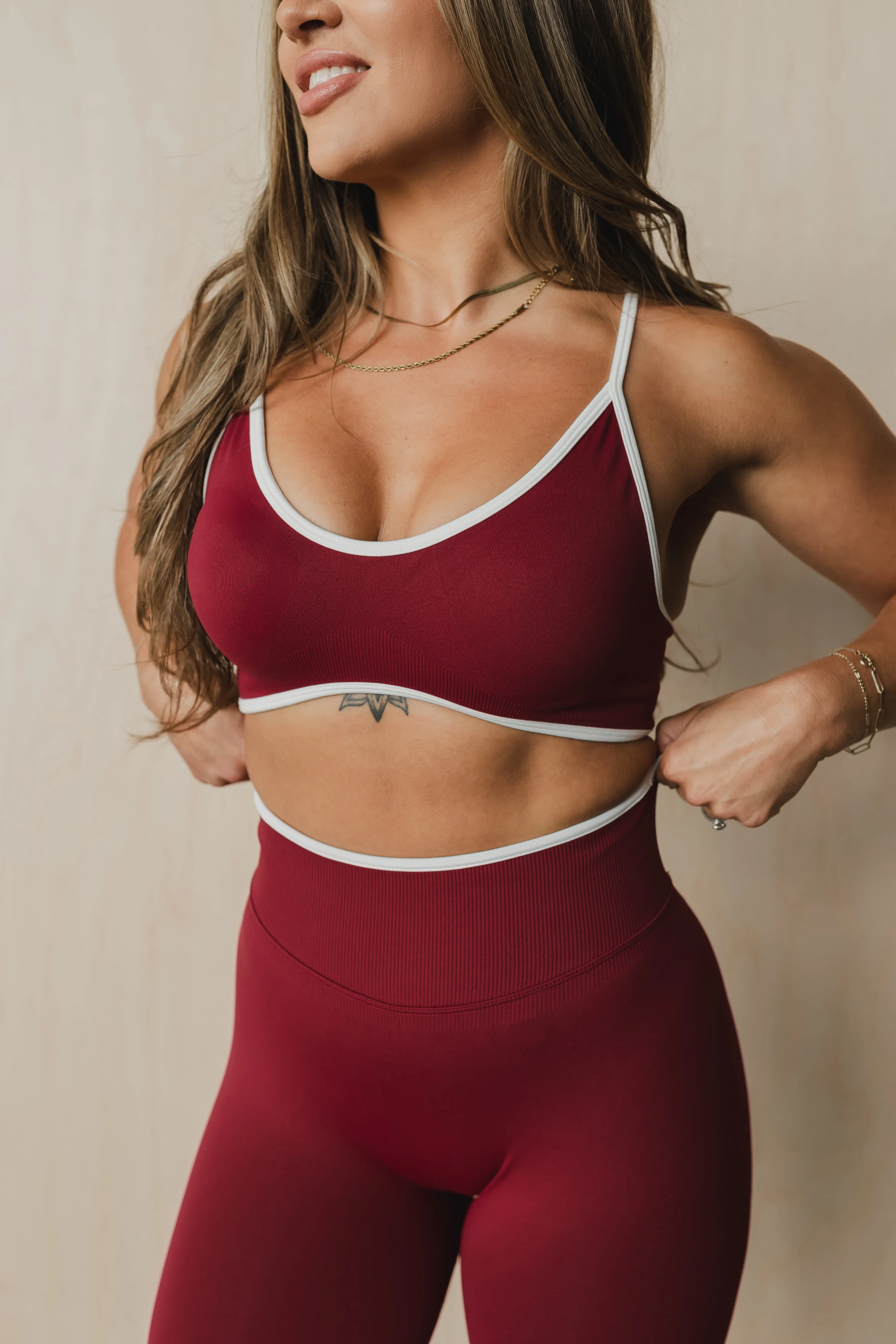 supportive material Sculpt Bra