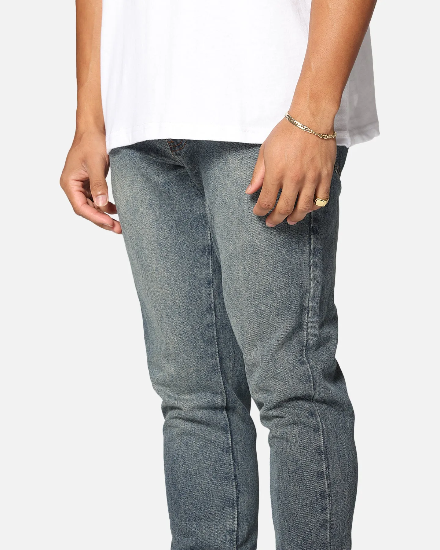 Work Meeting Unisex Wear Weekend Warrior Relaxed Mood Saint Morta Fimi Jeans Dirty Denim