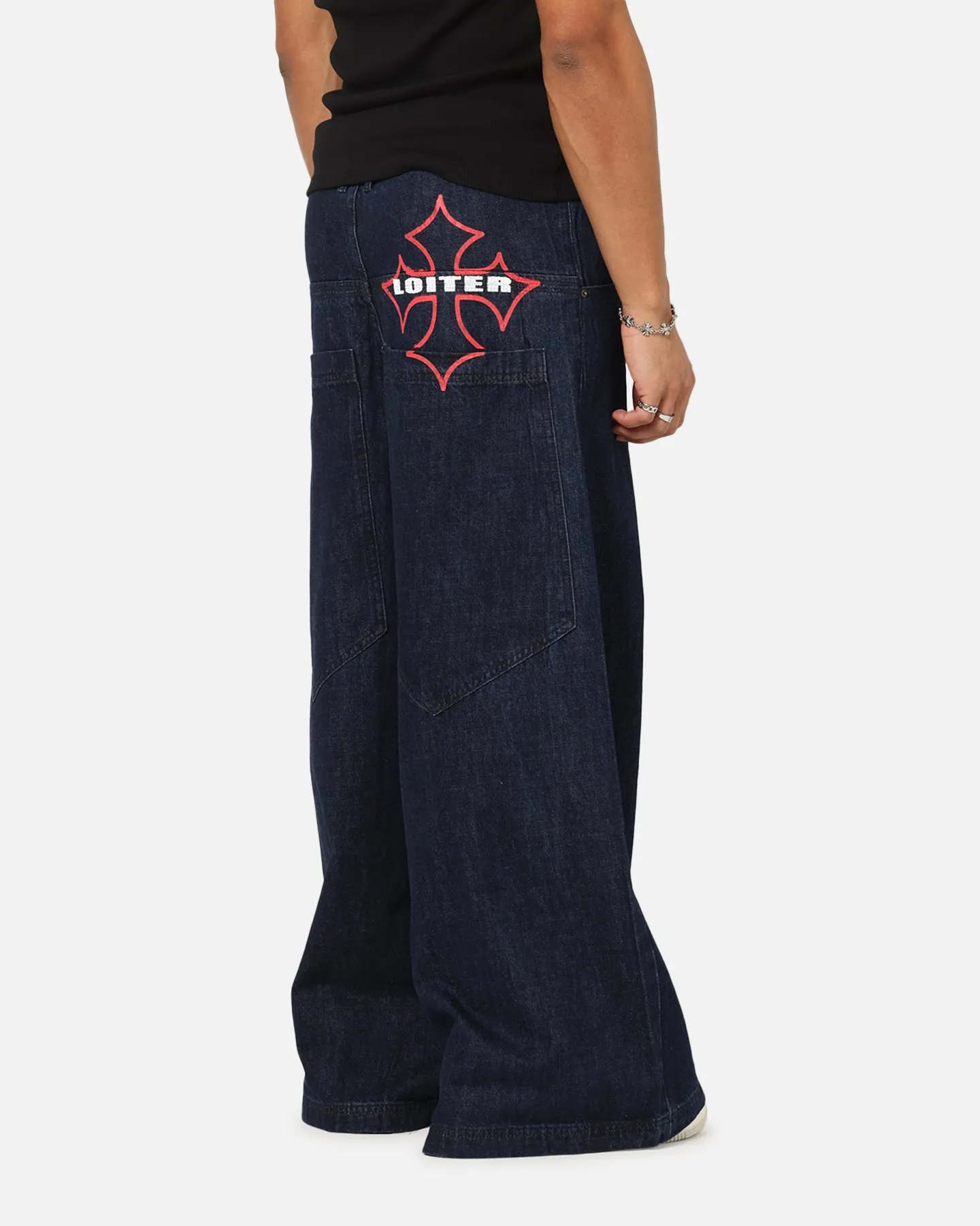 Loiter Skate Jeans Dark Indigo Smart Casual Spring Mood Formal