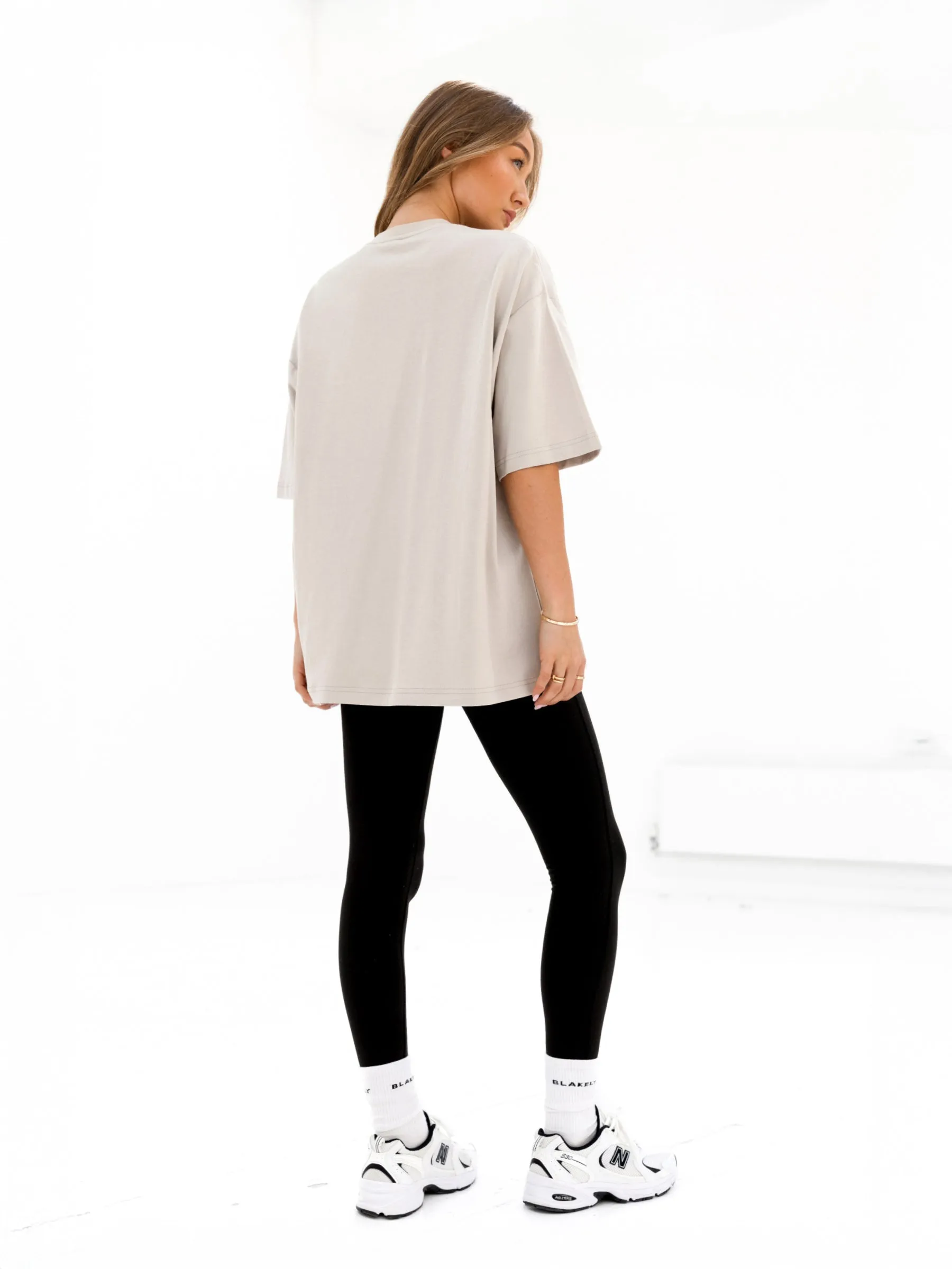 Timeless Piece Active Style Trend Madison Ultra Oversized T-Shirt - Dune