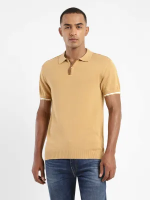 Men's Solid Polo T-shirt Tagless Design Soft Jersey Fabric