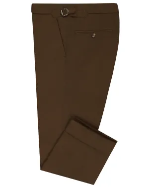 FlexibleKnees Relaxed Comfort Wear VBC:100% Wool Mud Brown Flannel