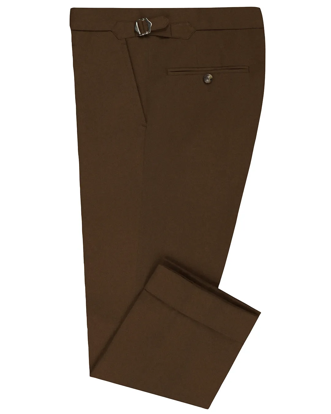 FlexibleKnees Relaxed Comfort Wear VBC:100% Wool Mud Brown Flannel