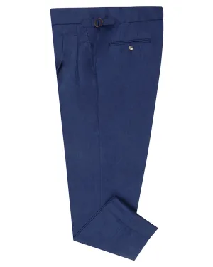VBC Super 120's Flannel Dark Sapphire Blue Perfect Pair