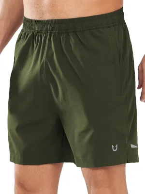 Men's Breathable 5 inch Running Shorts with Pocket Lightweight for Gym Fashion Fit