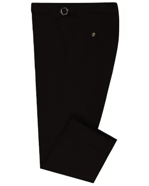 Vitale Barberis Canonico - 100% Flannel Black Tailored Silhouette
