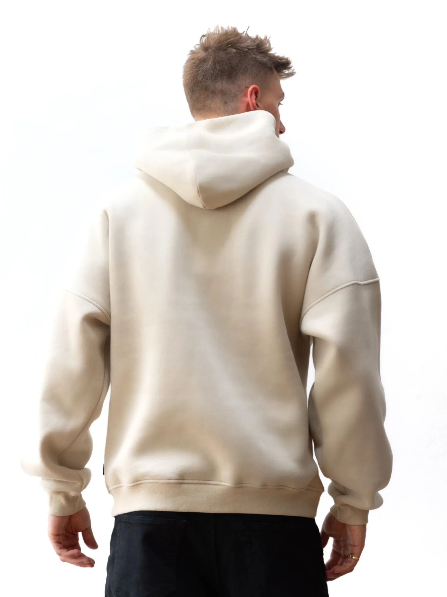 Mercer Relaxed Hoodie - Dune Fray Resistant Finish