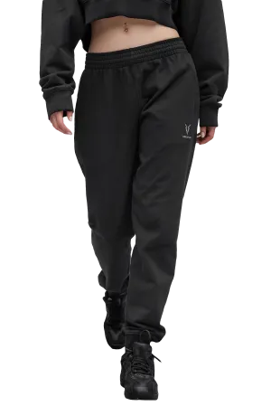 anti static Trendy Waist JOGGERS - Black