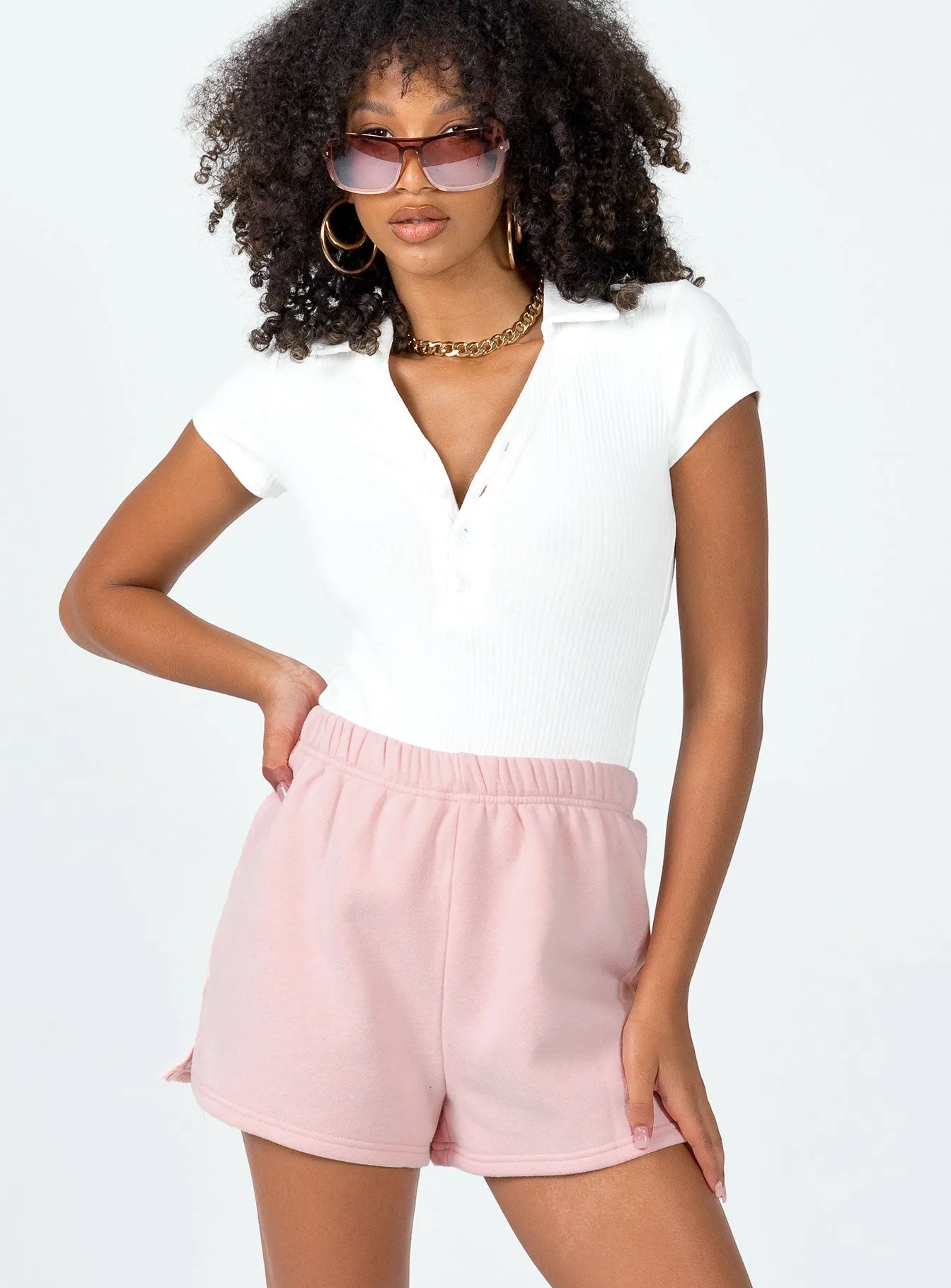 Nancie Shorts Pink Vacation Mood