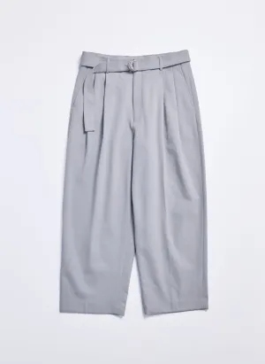 Quick Wear EcoDyeProcess Solotex Garbardine (Work) Pleated WidePants (P-17)