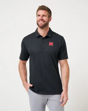 Summer Office DoubleLayered Hem Binding Nebraska School Pride Polo