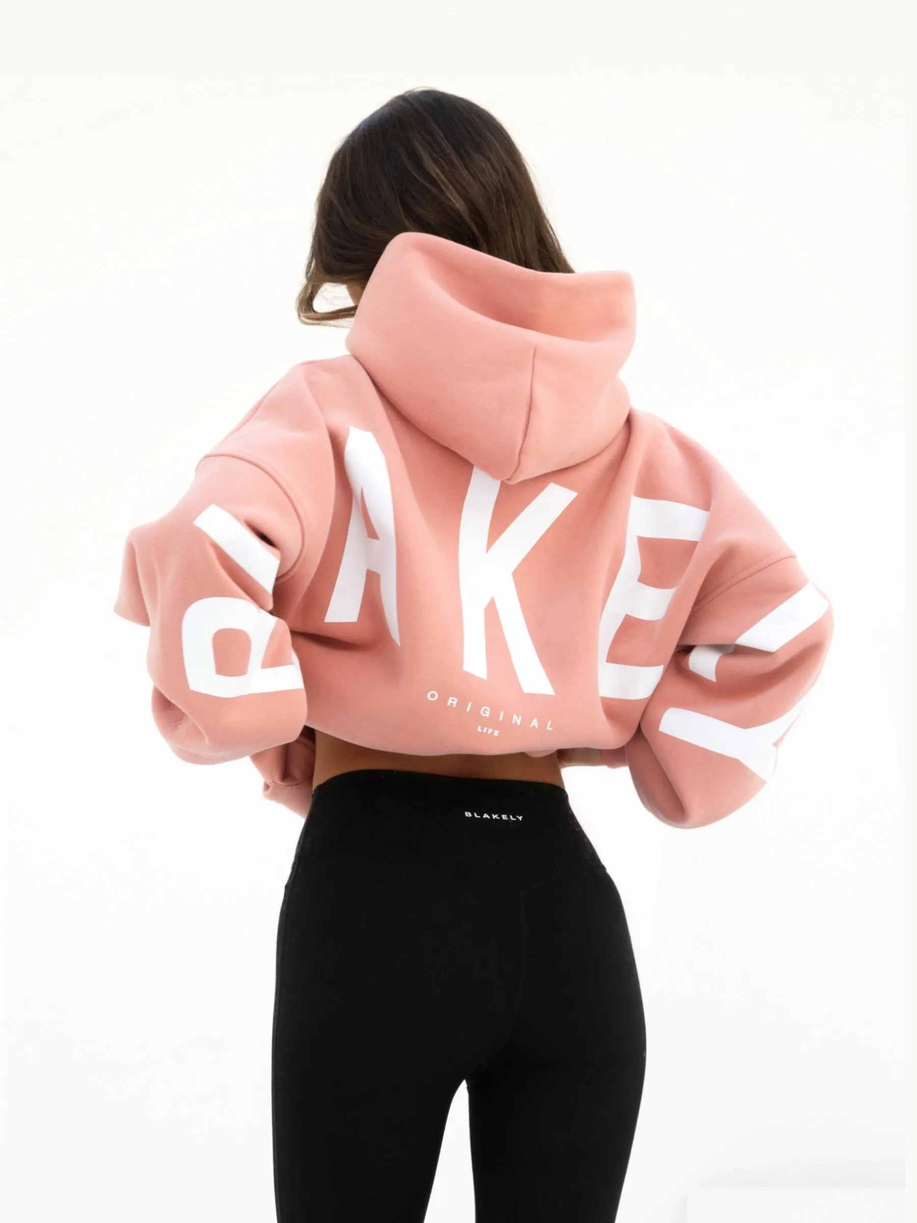 Everyday apparel City Trend Isabel Oversized Hoodie - Peach Pink