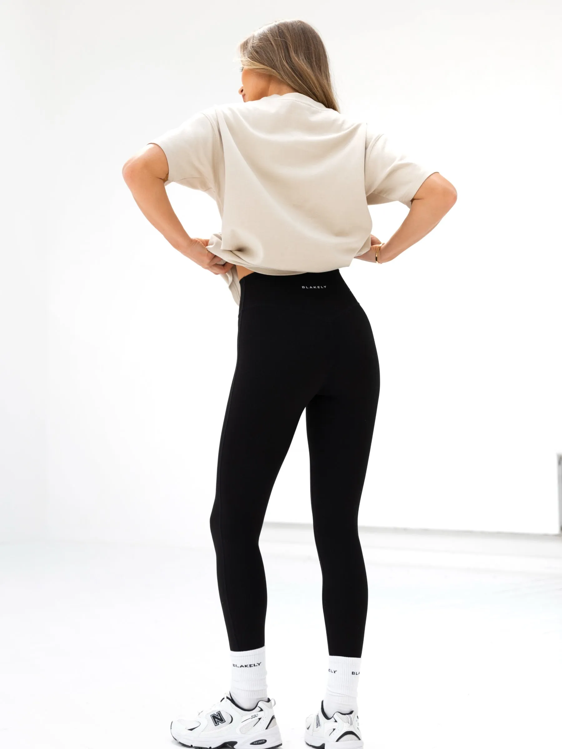 Flexible Fit Sami Oversized T-Shirt - Bone