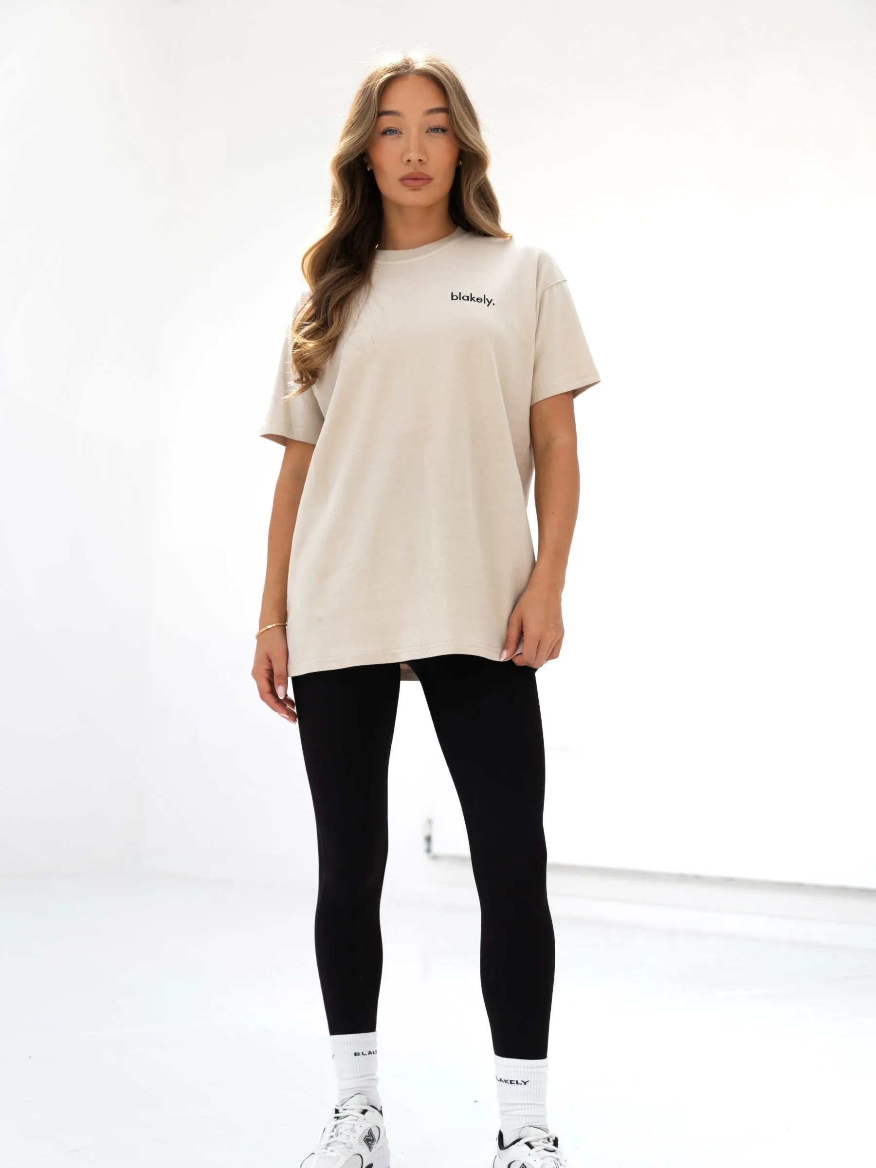Sami Oversized T-Shirt - Bone Timeless Wear