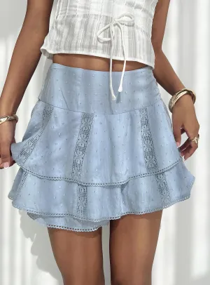Cheyla Shorts Blue Japan Neat