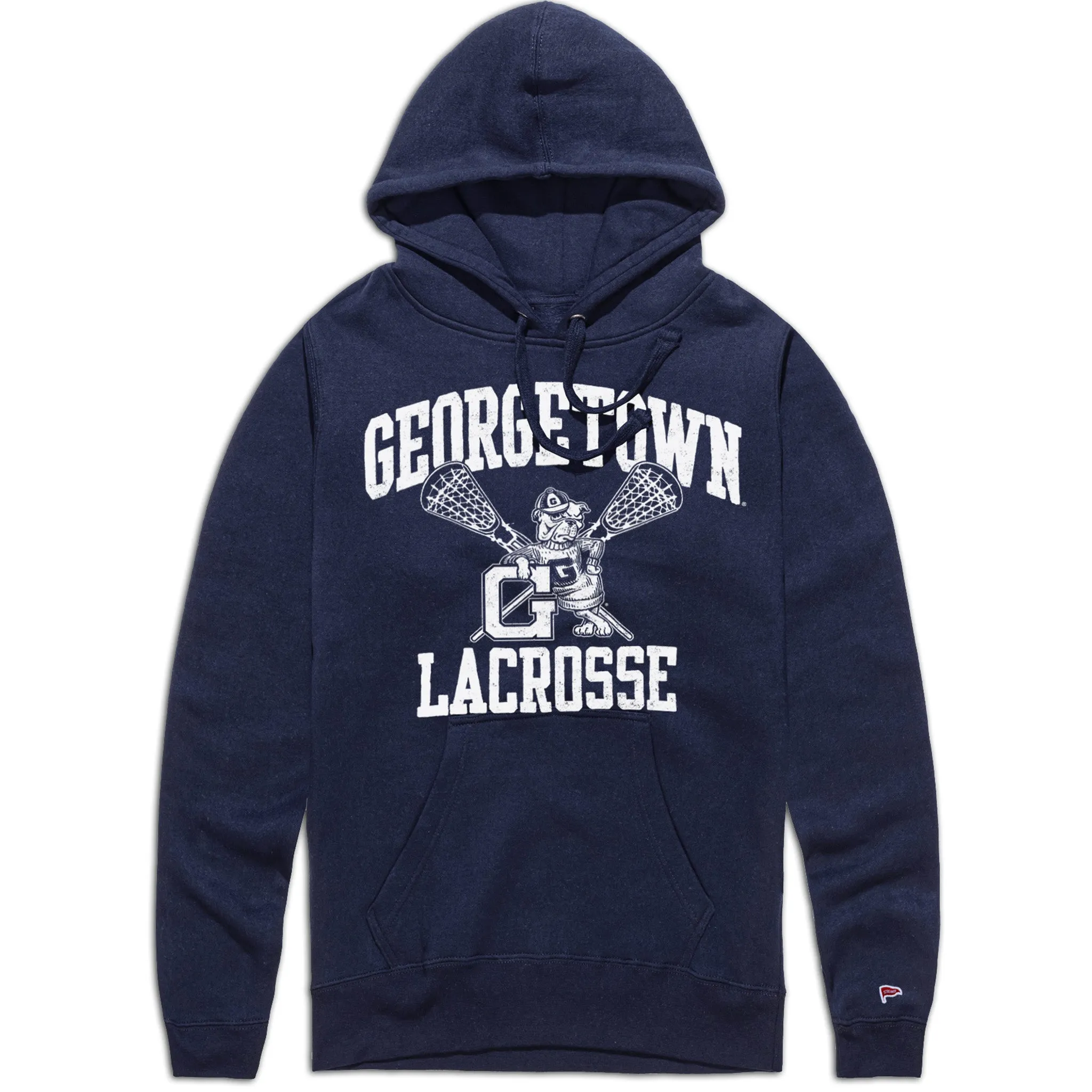 Georgetown Vintage Lacrosse Hoodie Water Repellent