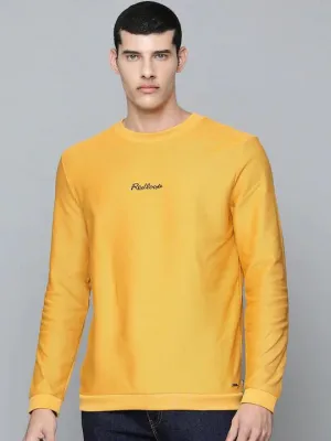 Street Spirit silk blend Men's Solid Crew Neck Sweatshirt